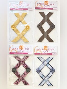 Interchangeable Flip-Flop Straps – for size 9, 10, 11 Switch Flops